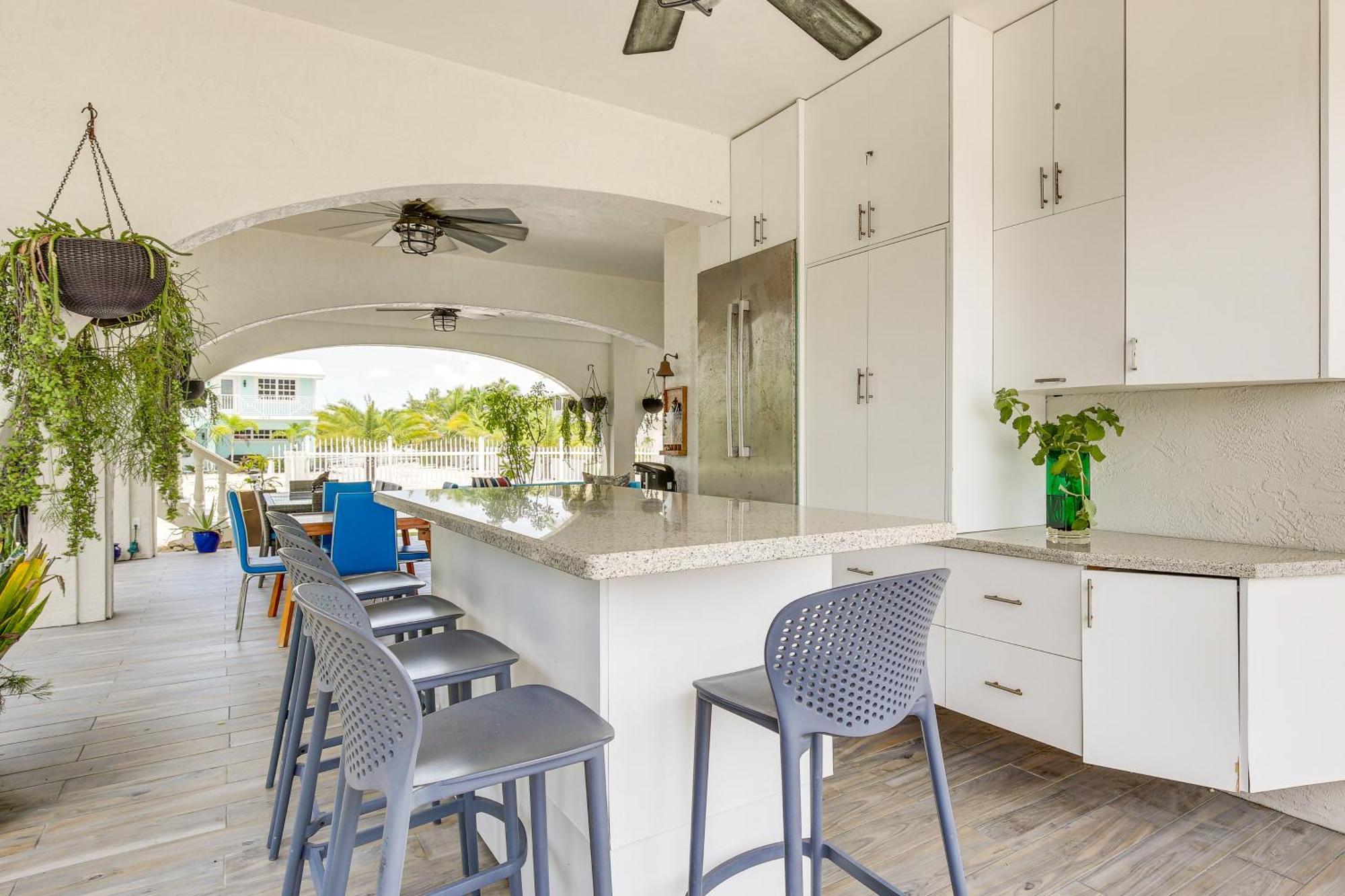 Waterfront Oasis With Boat Dock And Swim Key Largo