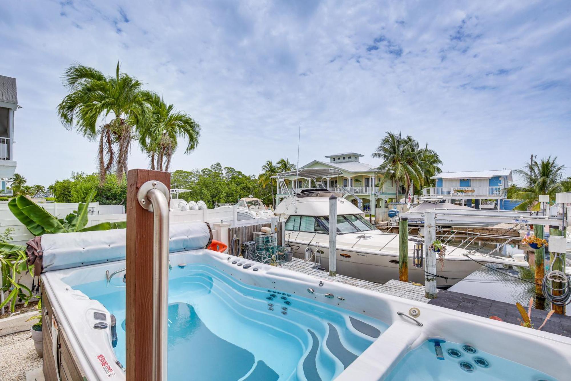 Waterfront Oasis With Boat Dock And Swim * Key Largo